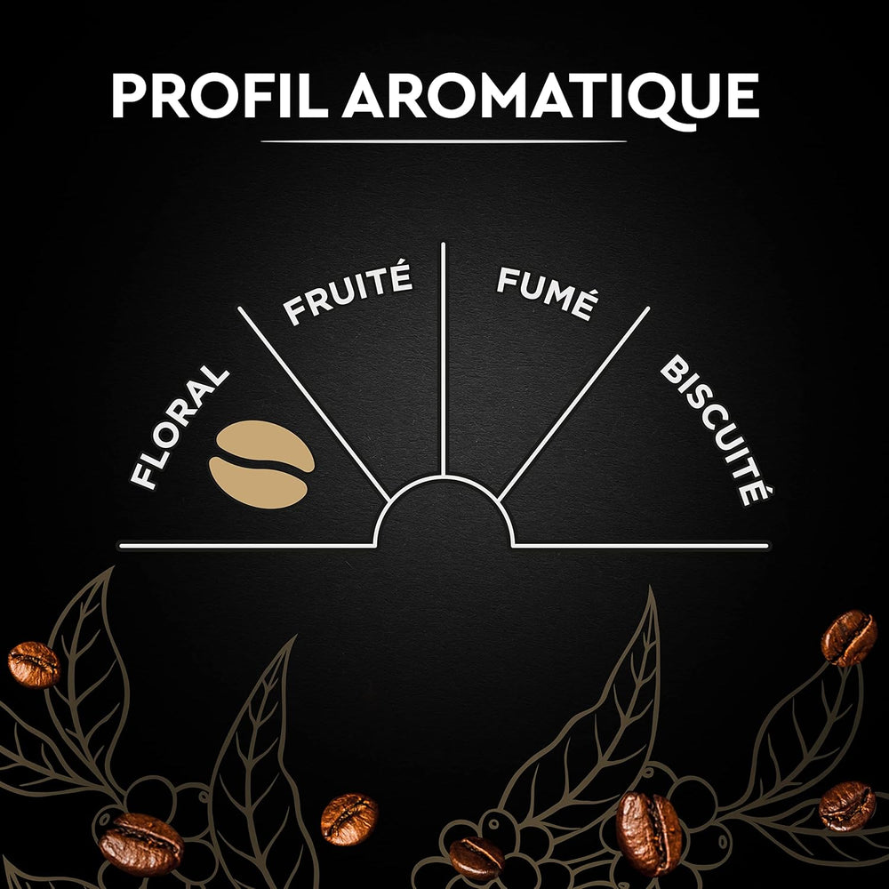 Black Card - Cafea în boabe - Clasică - Arabica pură - Certificată Rainforest Alliance - 2 pliculețe a câte 1 kg fiecare