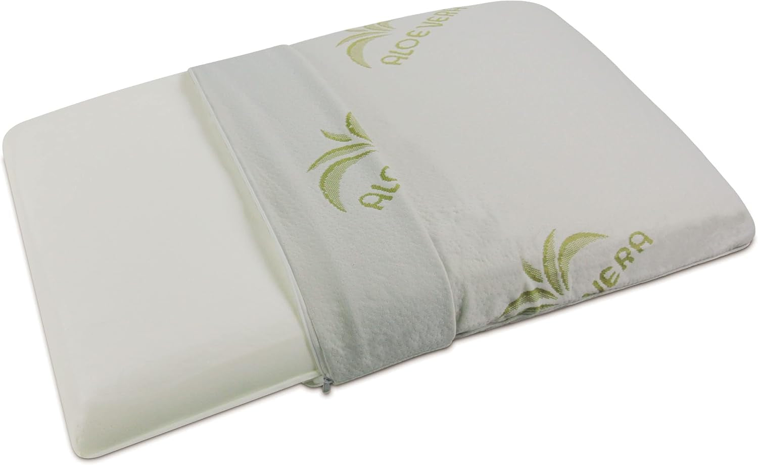Pernă din spumă cu memorie, tip săpunieră, căptușeală din aloe vera Perne standard Naty Shop Titlu implicit
