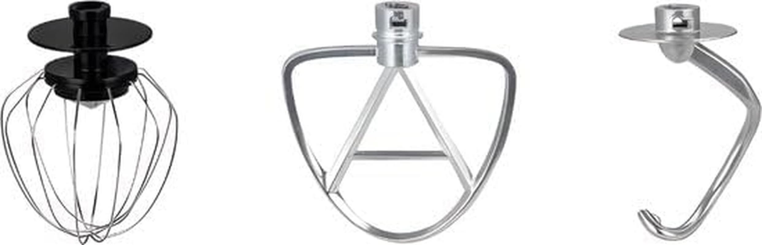 MPM - Planeten-Küchenmaschine Mit 2 Rührschüsseln 4 & 5 litrů - 1600W Küchenmaschine - Schwarz Mother and Child Naty Shop