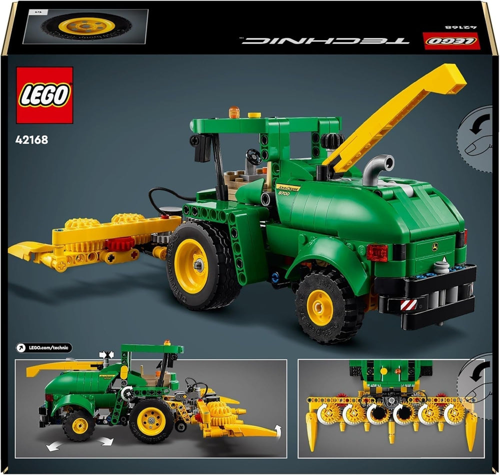 LEGO Technic John Deere 9700 Sklízecí řezačka Dětská sada traktorů Farma Model vozidla s realistickými funkcemi Dárek pro chlapce a dívky 9 let 42168 Stavebnice Besuche den LEGO-Store