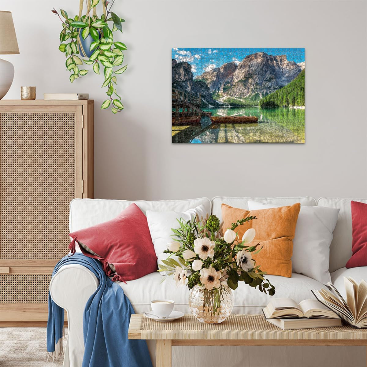 Ravensburger Puzzle 12000363 1000 piese - Pragser Wildsee, Dolomiți, Tirolul de Sud - puzzle jigsaw pentru adulți și copii cu vârsta de 14 ani și peste, puzzle cu motiv de peisaj, [Exclusiv pe Amazon] Puzzle Naty Shop