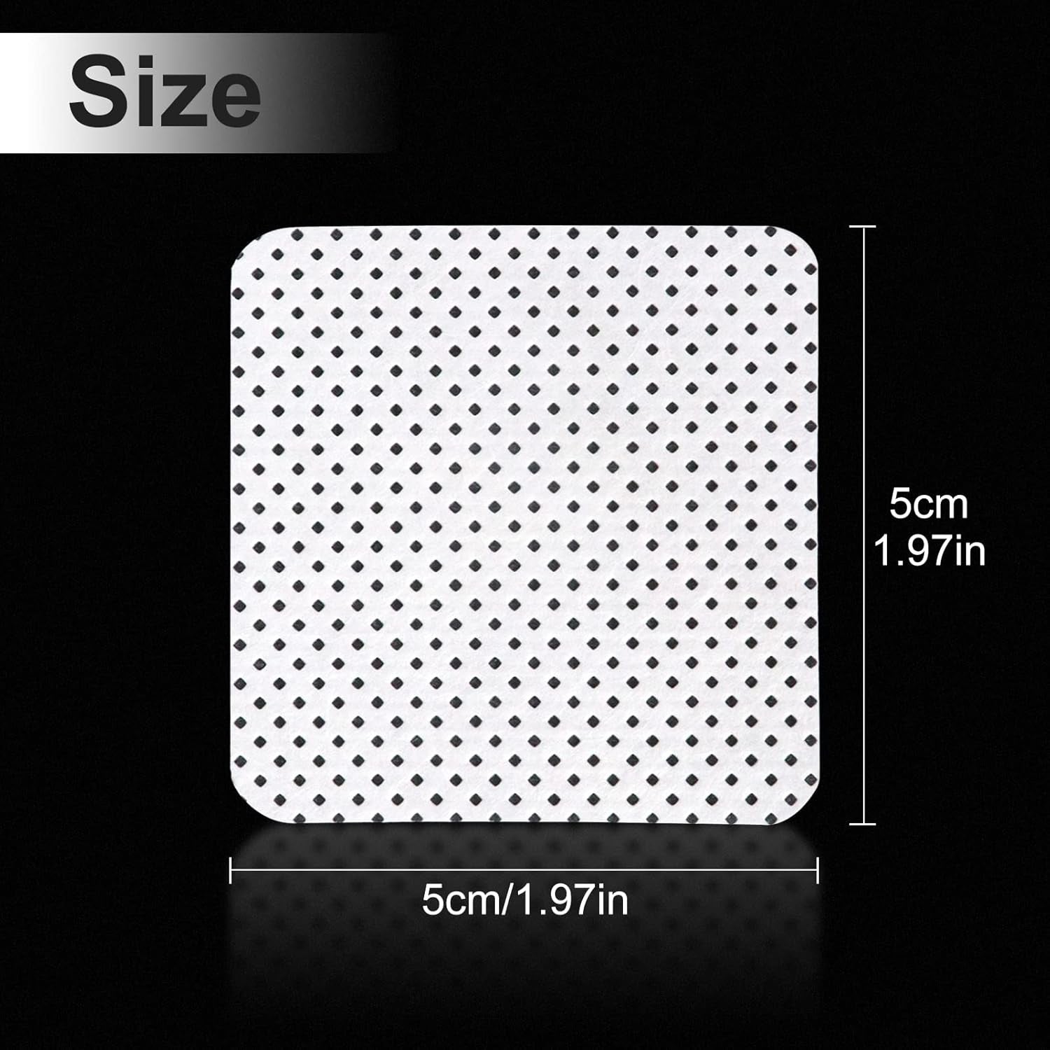 Qufiiry 300 Stück Fusselfreie Nageltücher, Lint Free Nail Wipes, Fusselfrei Nagel Wattepads, Nagel Wischtücher Für Cleaner Gelnägel Nagellackentferner Wattepads Nail Wipes Pads