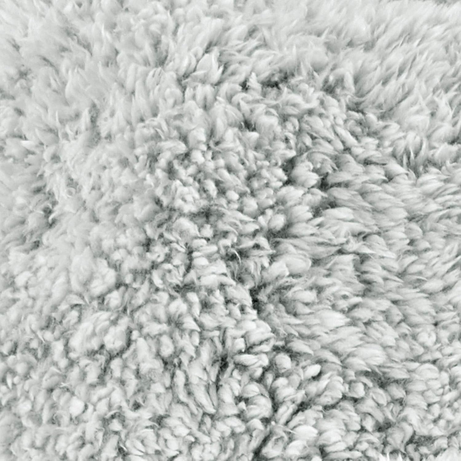 Aqua-Textil Nadýchaná plyšová přikrývka 150 X 200 Cm Šedá Bílá Melange Plyšová TV přikrývka Přehoz Sherpa Fleece Oeko-Tex Ottawa Postele a přikrývky Besuche den aqua-textil-Store