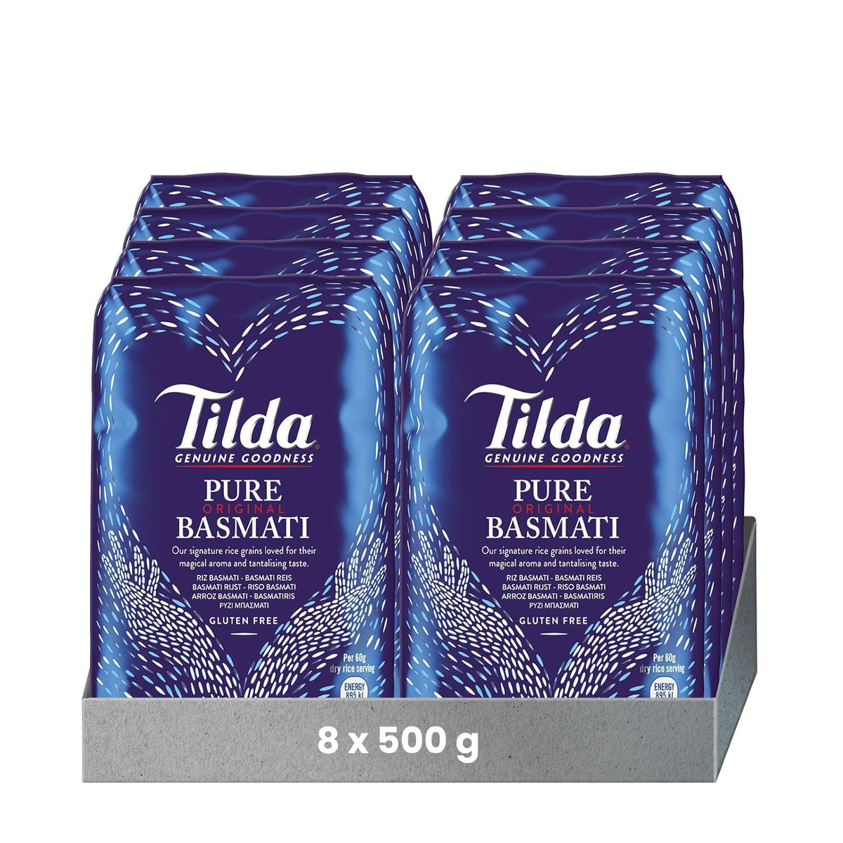 Tilda Pure Original Basmati rýže, balení 8 ks (8x500g)