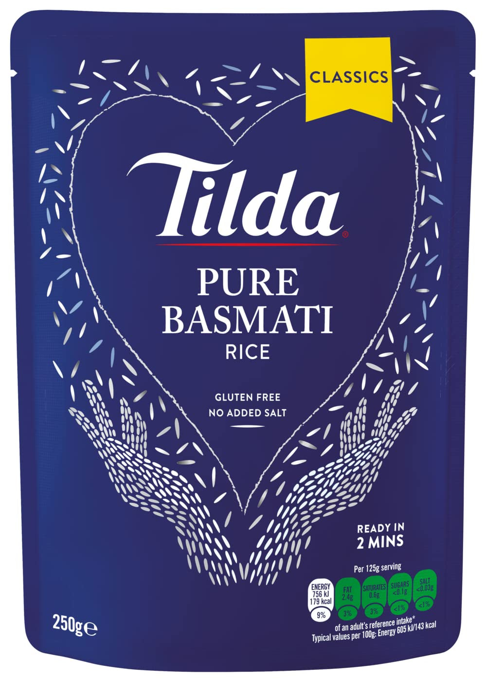 Tilda dušená rýže Basmati, balení 6 ks (6x250g)