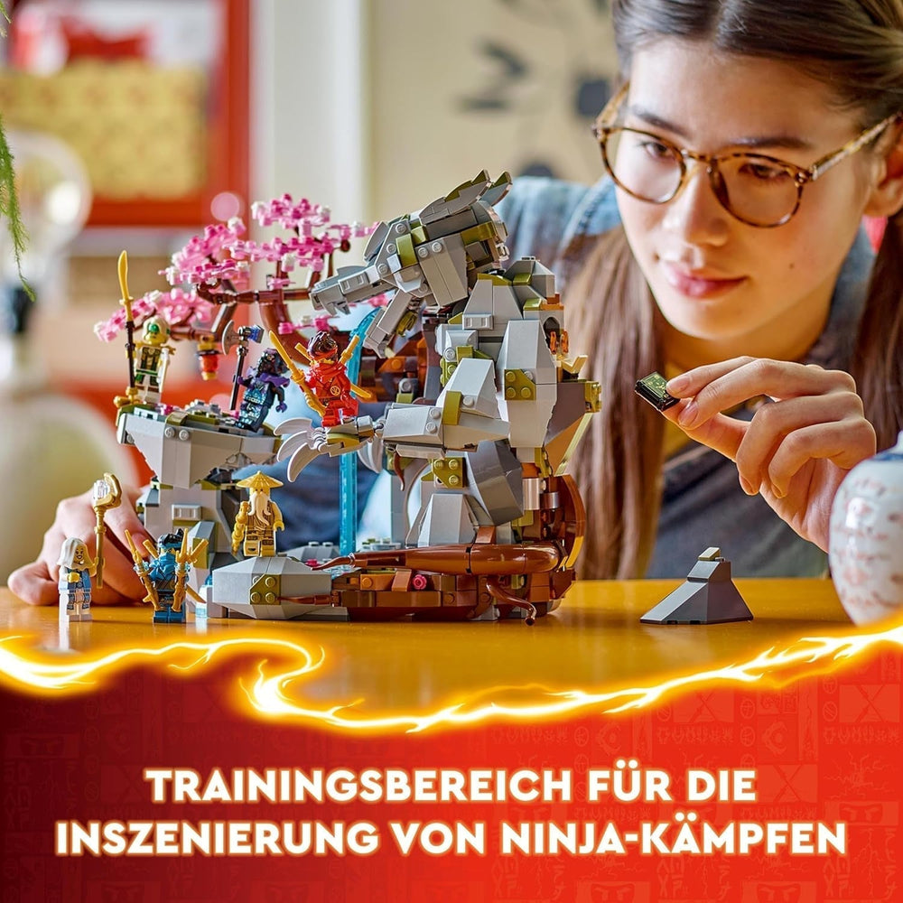 LEGO NINJAGO Dračí kámen chrámový dračí hračka se 6 figurkami nindžů, velká sada na sestavení, hraní a vystavení, dárek k narozeninám pro chlapce a dívky 13+ 71819 Stavebnice Besuche den LEGO-Store