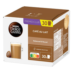 NESCAFÉ DOLCE GUSTO Café au Lait Kaffeekapseln 3er Vorratspack (3 x 30 Kapseln)