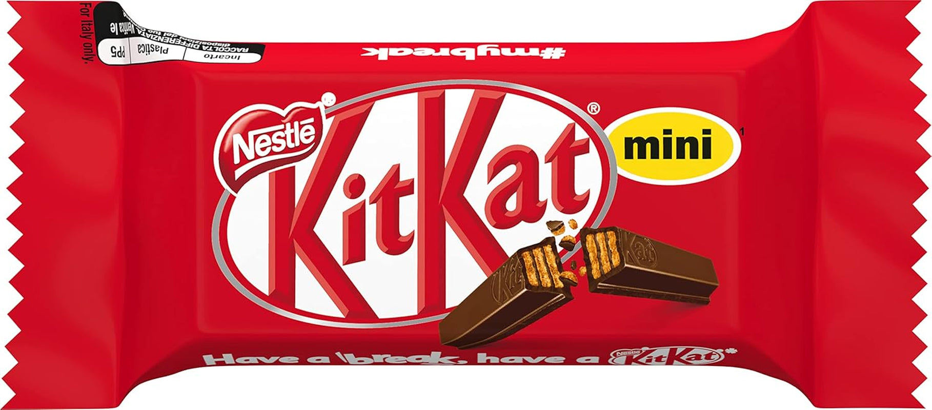 Nestlé Mini čokoládové tyčinky Mléčná čokoláda křupavé oplatkové tyčinky 3 balení (1 x 217 g)