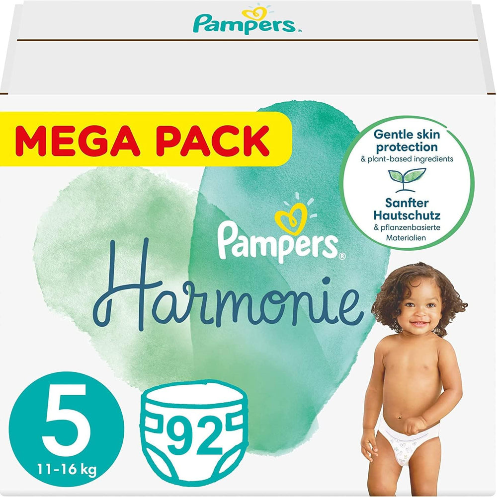 Pleny PAMPERS HARMONIE Velikost 5 92 (11-16 kg)