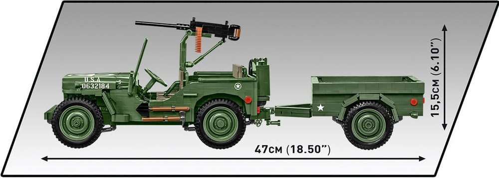 Willys MB + přívěs