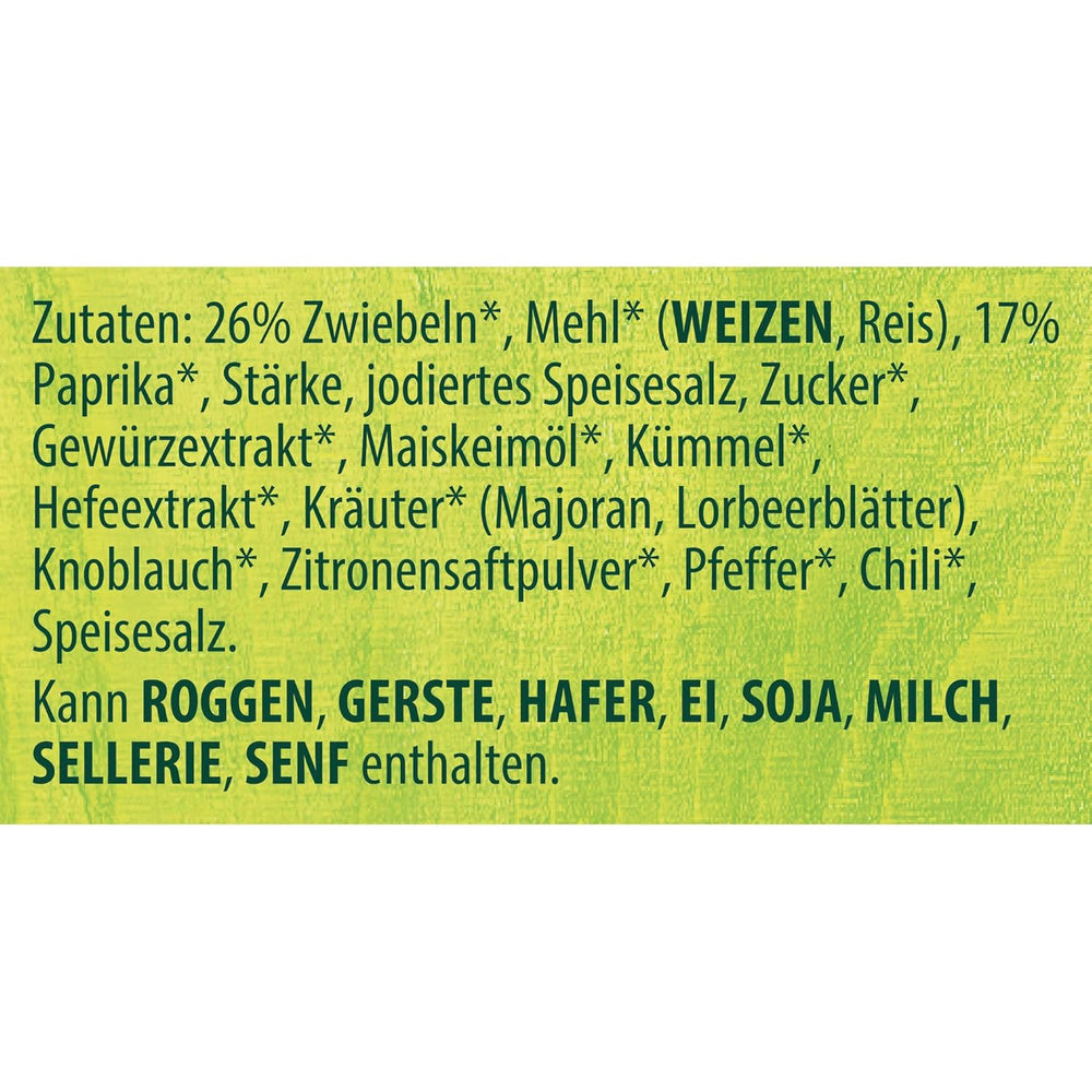 Knorr Fix Würzmischung Paprika-Gulasch für eine leckeres Fleischgericht mit natürliche Ingredient 4 Porce