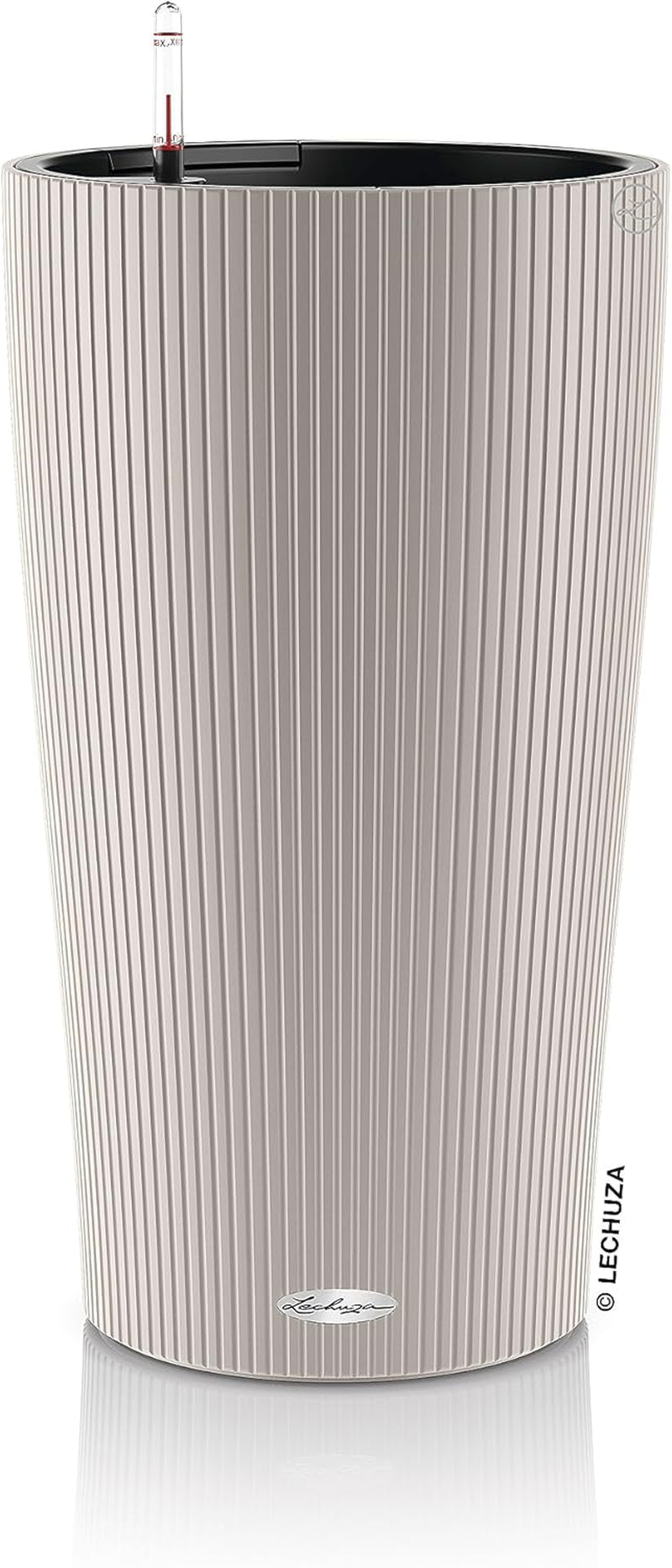 Ghiveci Lechuza 13950, Alb, 32x32x56 cm