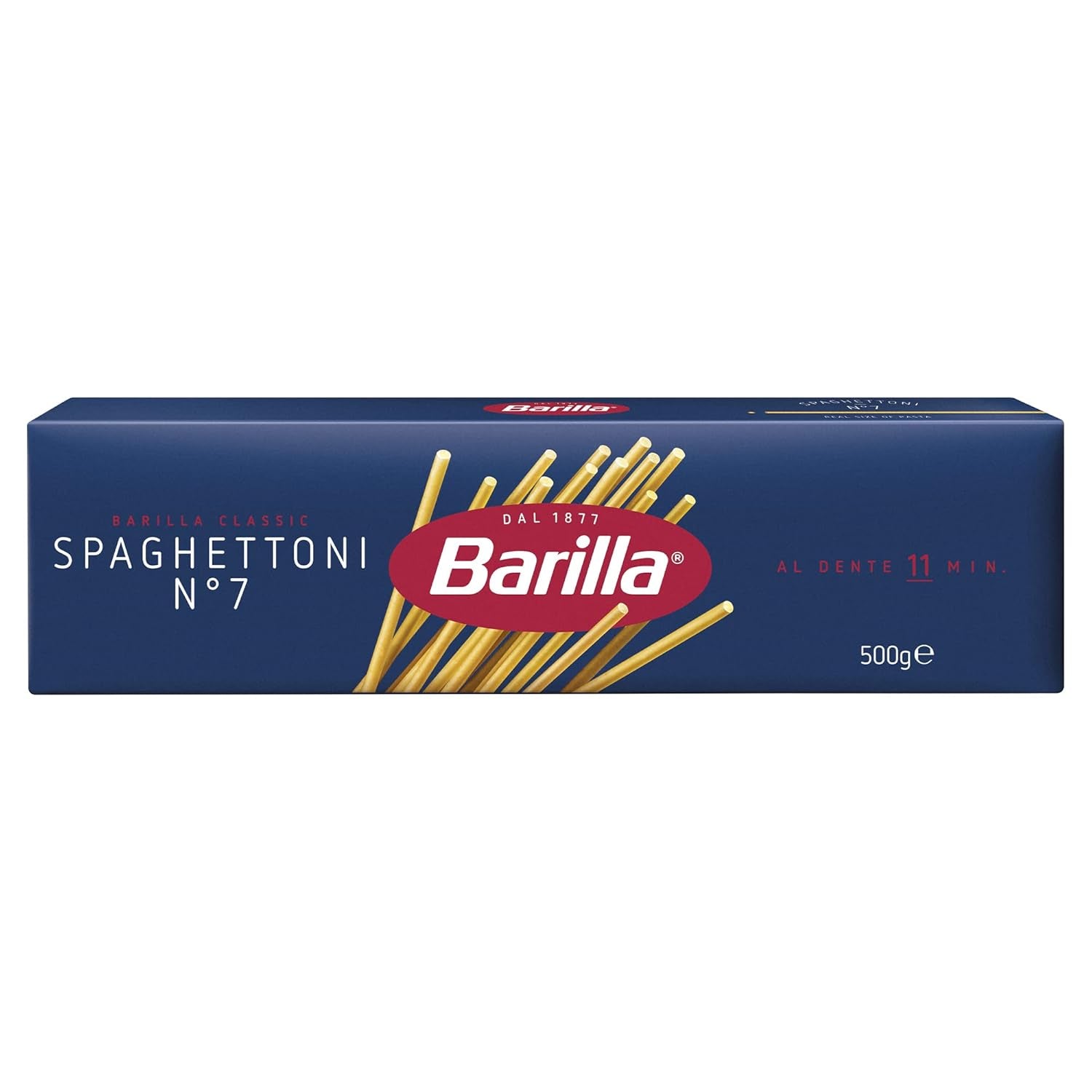 Barilla Classic Spaghetti No. 7 těstoviny z tvrdé pšenice, vždy al dente (1 x 500 g)