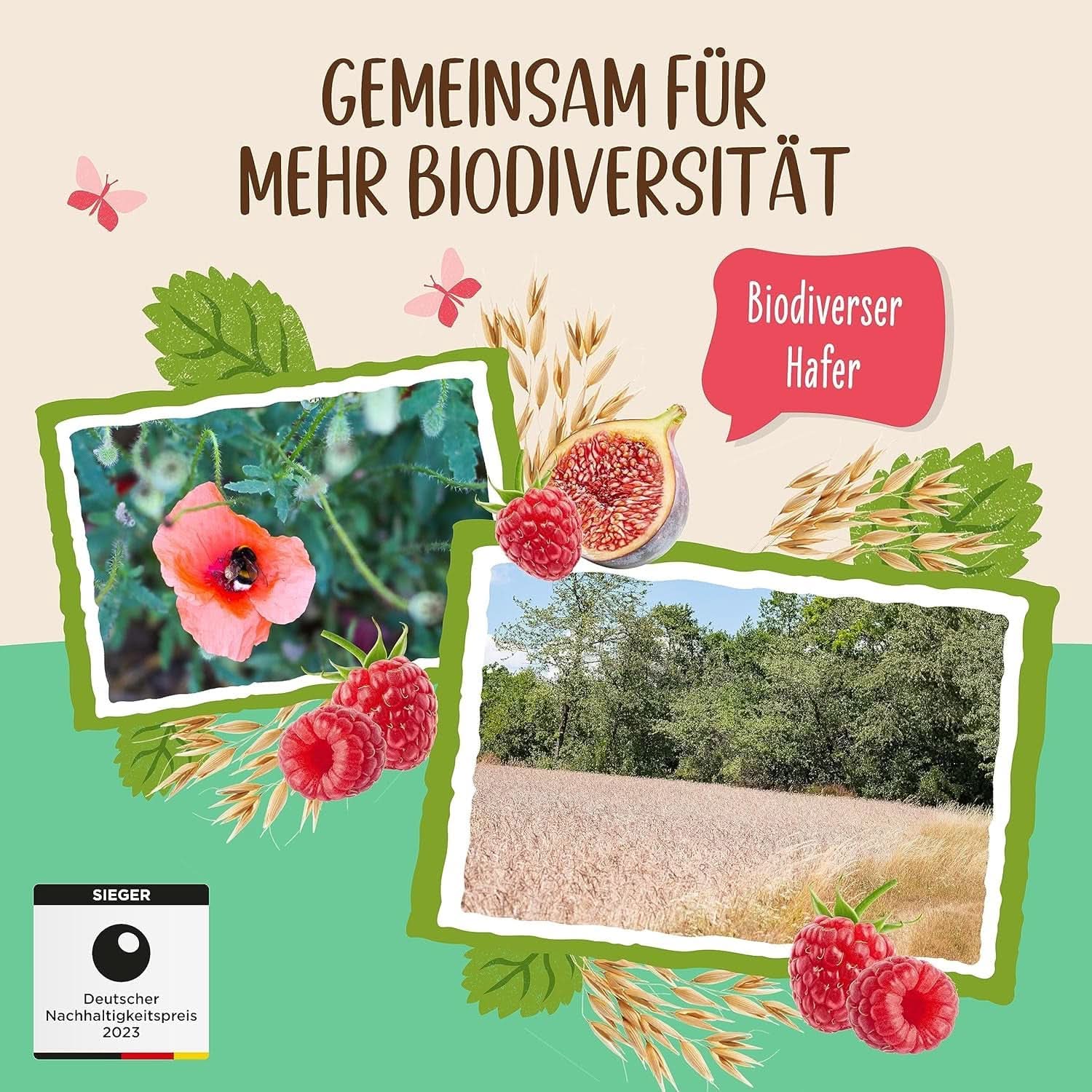 Allos Neslazená fíkovo-malinová kaše, Sada 6 x 500 gramů Cereálie Naty Shop