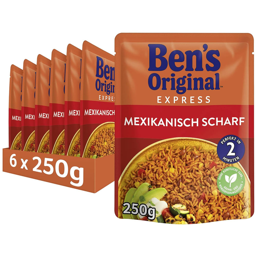 BEN'S ORIGINAL™ Mexická expresní rýže 6 x 220 g