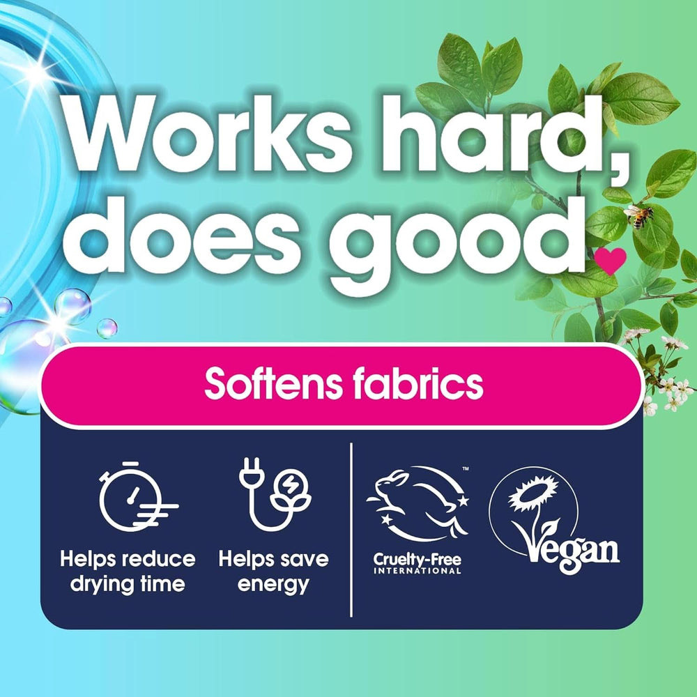 Kuličky do sušičky z nového, měkčího materiálu s variabilním designem. Obsahuje 2 prací prostředky Naty Shop