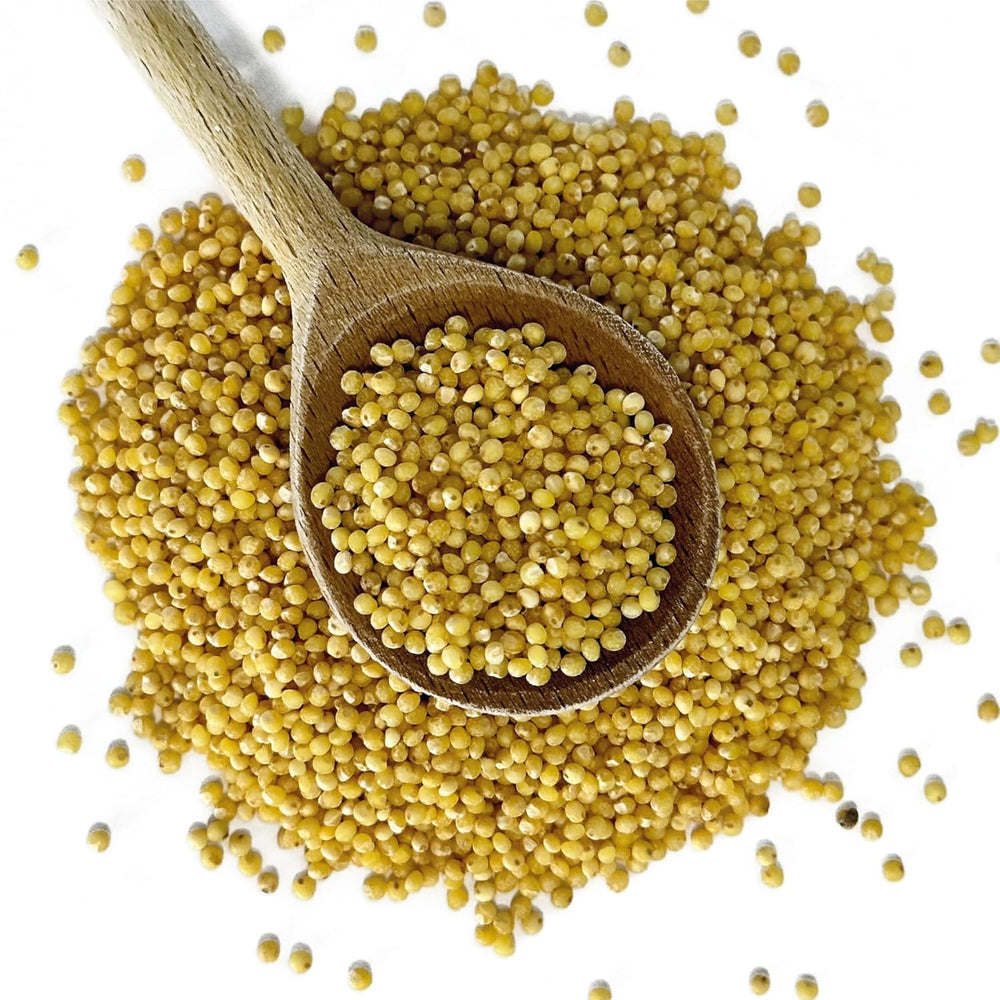 PassionBio bio zlaté proso 2 KG - uzavíratelné balení