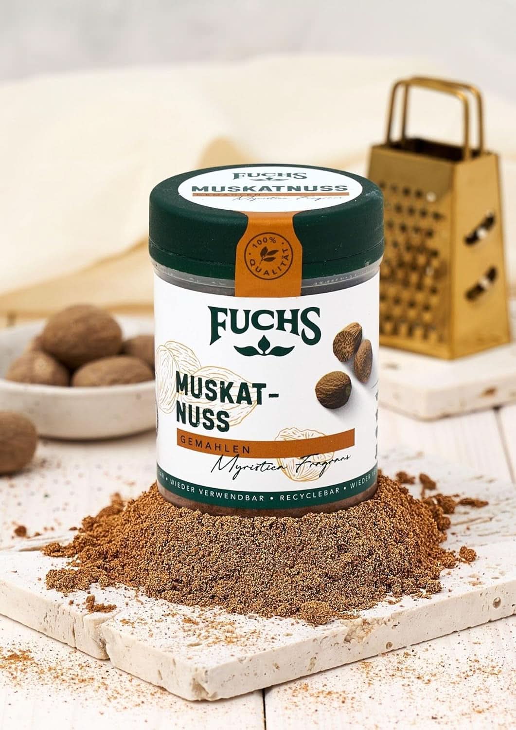 Fuchs Nucșoară măcinată, 50 grame Condimente Naty Shop