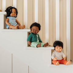 Miniland Babypuppe südamericanisches Mädchen 38cm-31058, Zufällig