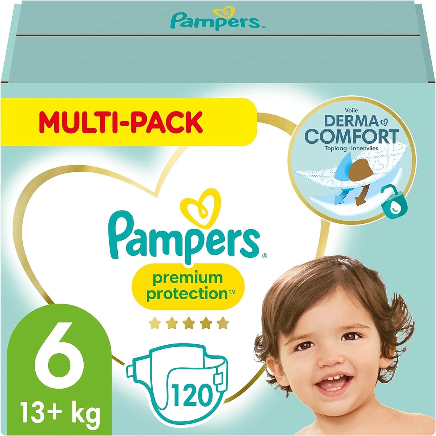 Pampers Baby Plenky vel. 4, Premium Protection, Plenky, 174 ks. , 9Kg - 14Kg Matka a dítě Naty Shop 6 (120 ks) Ostatní
