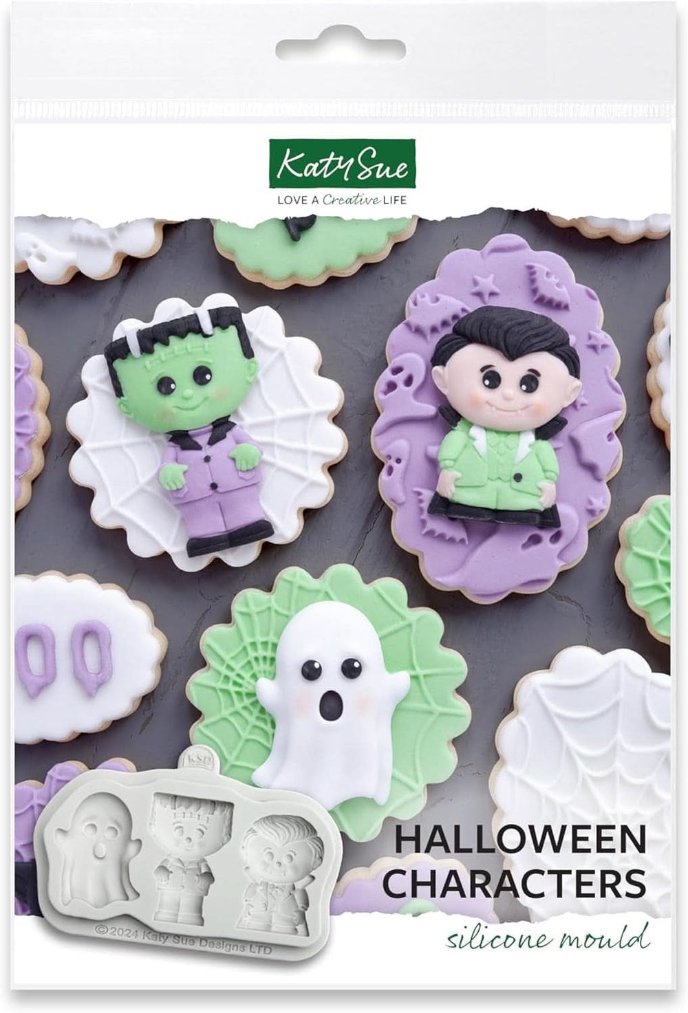 Katy Sue, Silikonová forma Halloween Kitchen Naty Shop