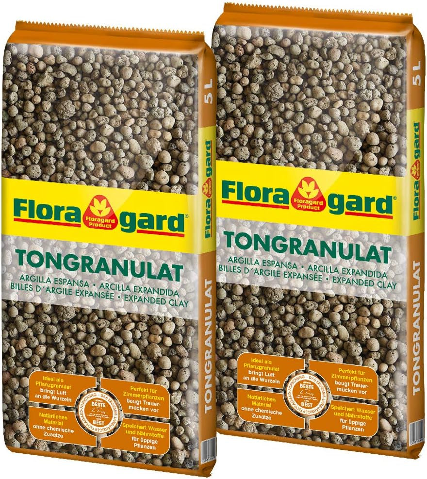Floragard Perlite Perligran 200 L (2×100 L, 2–6 mm) – minerální půdní zlepšovač & Drainagezusatz für Garten, Anzucht, Zimmerpflanzen & Hydrokultur – zajišťuje volnou strukturu a dobré větrání