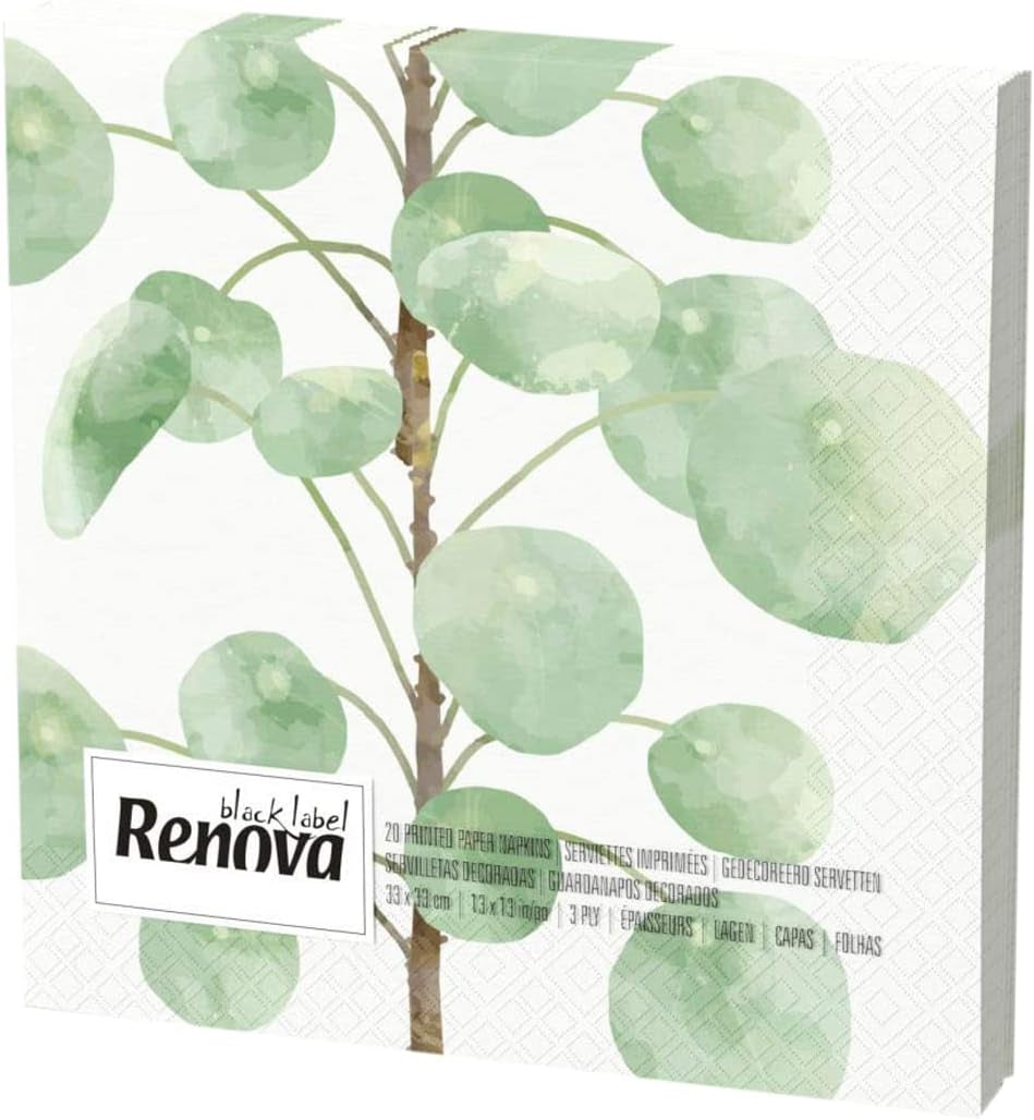 Șervețele de hârtie ultra-subțiri Renova - 20 de șervețele