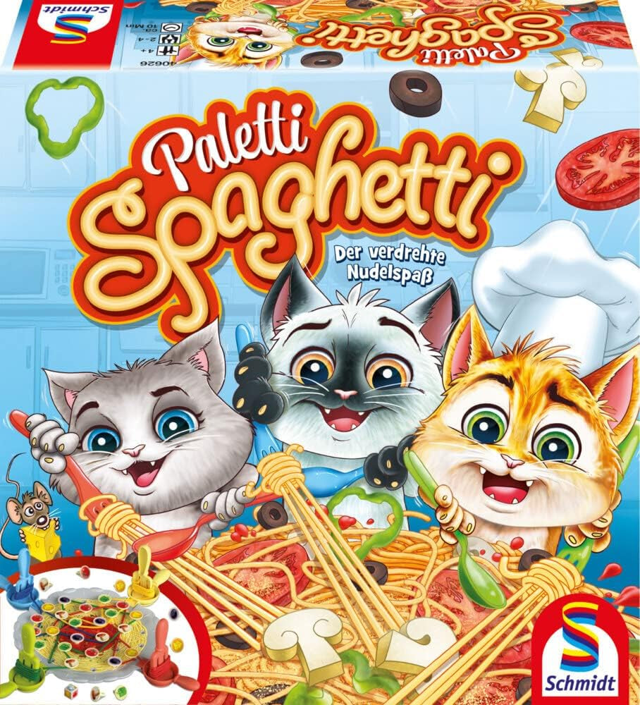 Schmidt Spiele 40626 Paletti Spaghetti, akční hra pro děti i dospělé