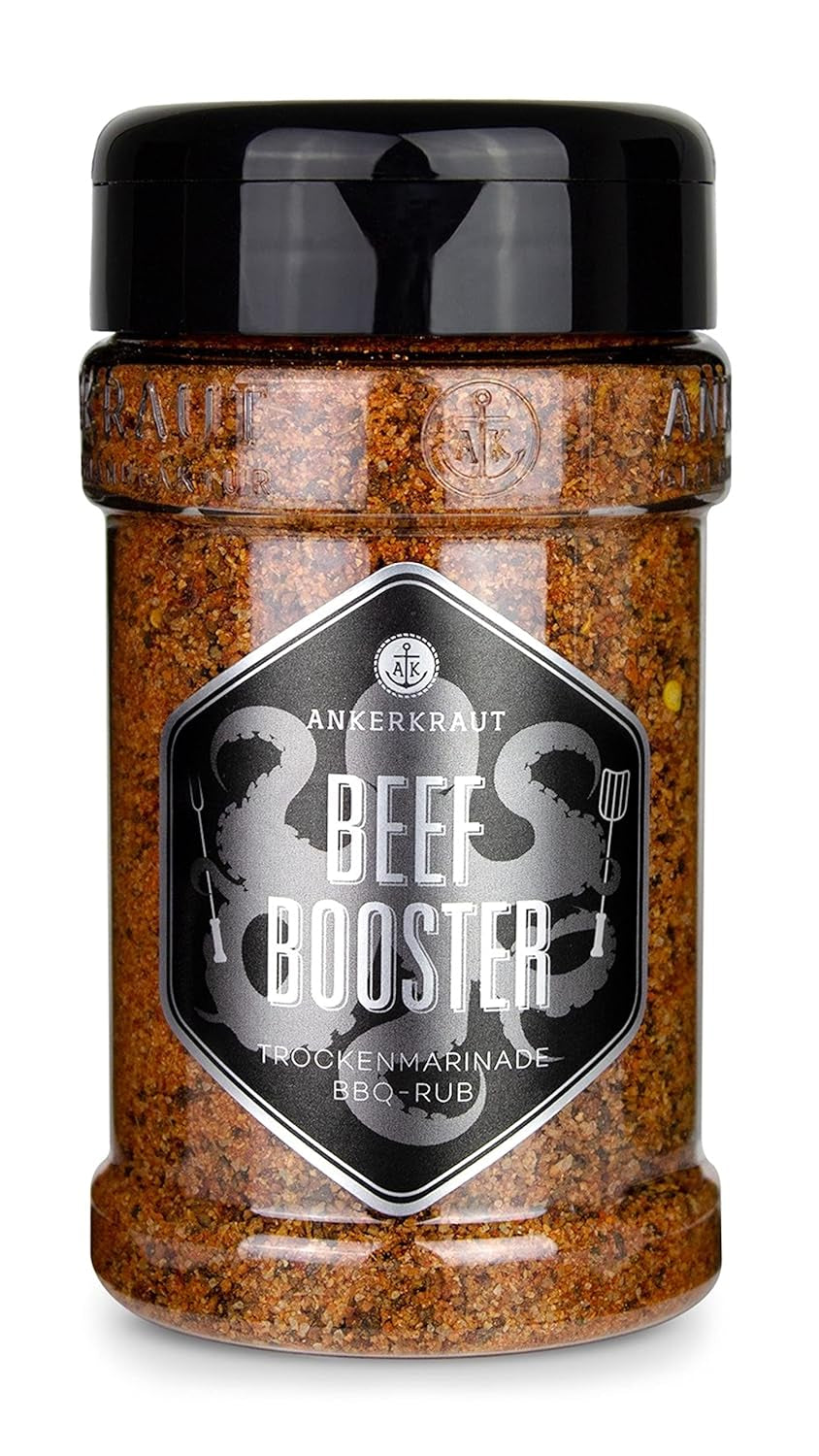 Ankerkraut Grillbuch-Set mit 6 Streuern, 1320 g Gewürze plus Buch im Bundle
