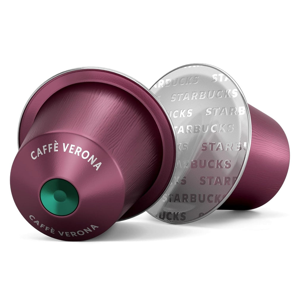STARBUCKS Caffé Verona by Nespresso, Dunkle Röstung, Kaffeekapseln 10 x 10 (100 Kapseln)