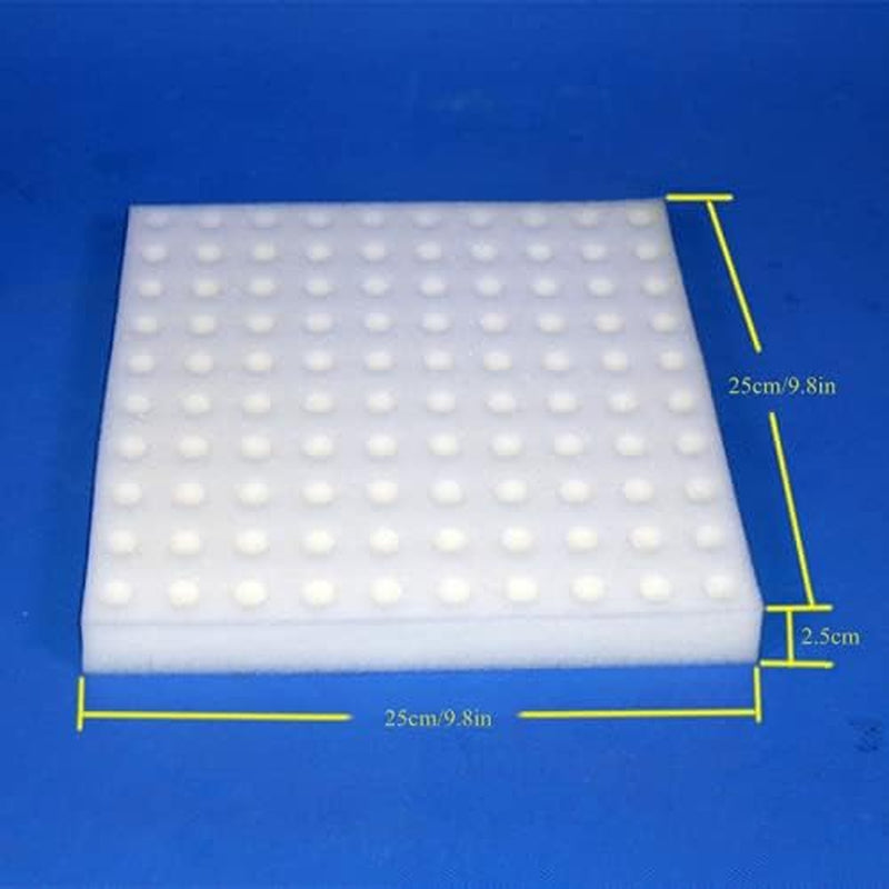 Hydroponická houba, 100 ks hydroponických houbiček pro pěstování semen, zahradnické nářadí pro malé pupeny nebo sazenice