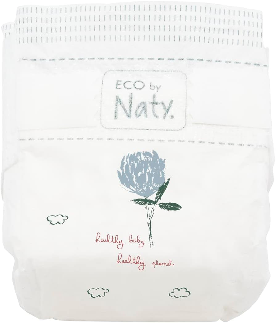 Eco by Naty Premium jednorázové plenky pro citlivou pokožku, velikost 5, 11-25 kg, (1 x 22 kusů)