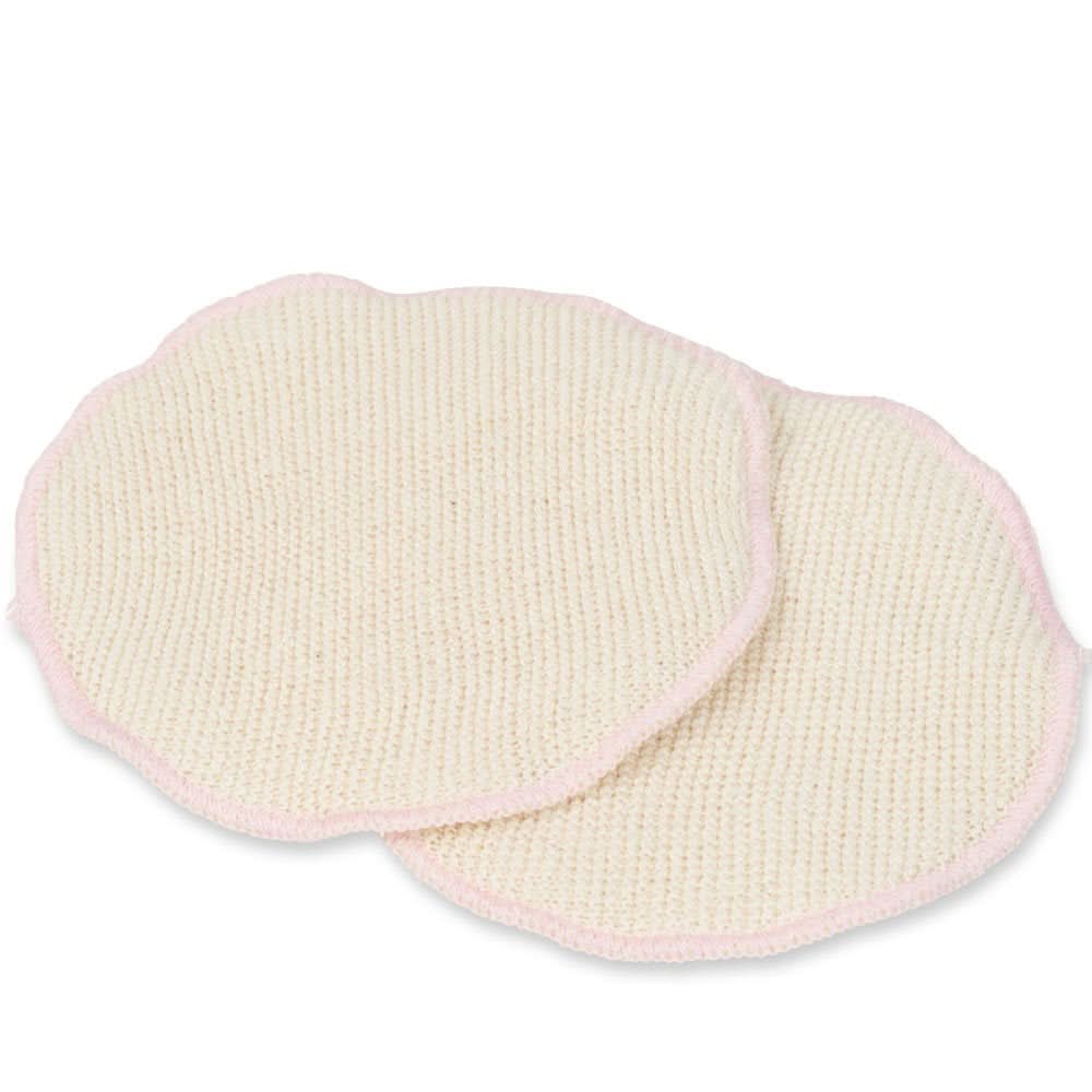 ELANEE Vložky pro kojení z hedvábné vlny (2 vrstvy) - Vložky pro kojení, které lze prát v ruce - Jemné pro velmi používané bradavky Příslušenství Potraviny a kojení Bebe Naty Shop