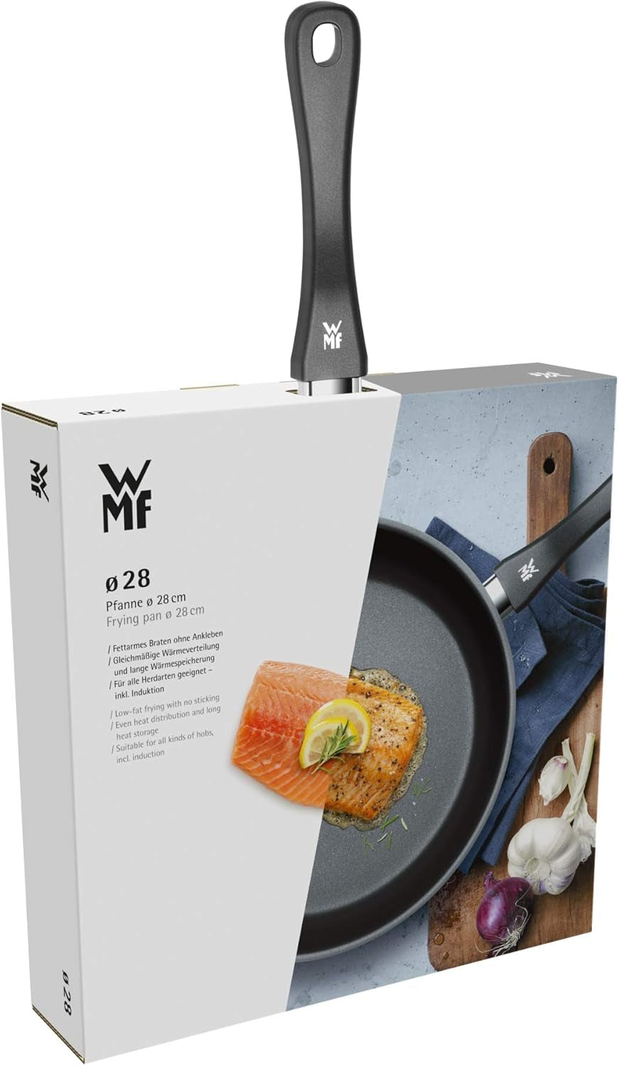 WMF pánev Devil 20 cm, indukční pánev, nerez Cromargan, plastová rukojeť Hrnce a pánve Naty Shop