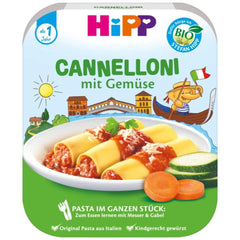 Hipp Cannelloni se zeleninou, balení 6 ks (6 x 250 gramů) Matka a dítě Naty Shop