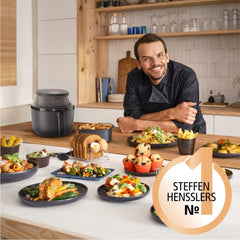 Philips Airfryer 3000 Series 6,2 l, varné okno, 16 funkcí vaření v 1, technologie Rapidair plus, odstranění tuku, aplikace receptů Domácí spotřebiče Naty Shop