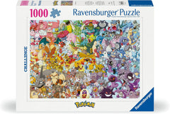 Ravensburger Puzzle 1000 piese 12000460 Challenge Pokémon - Toți cei 150 de Pokémon din prima generație ca un puzzle provocator pentru adulți și copii cu vârsta de 14 ani și peste Puzzle Naty Shop