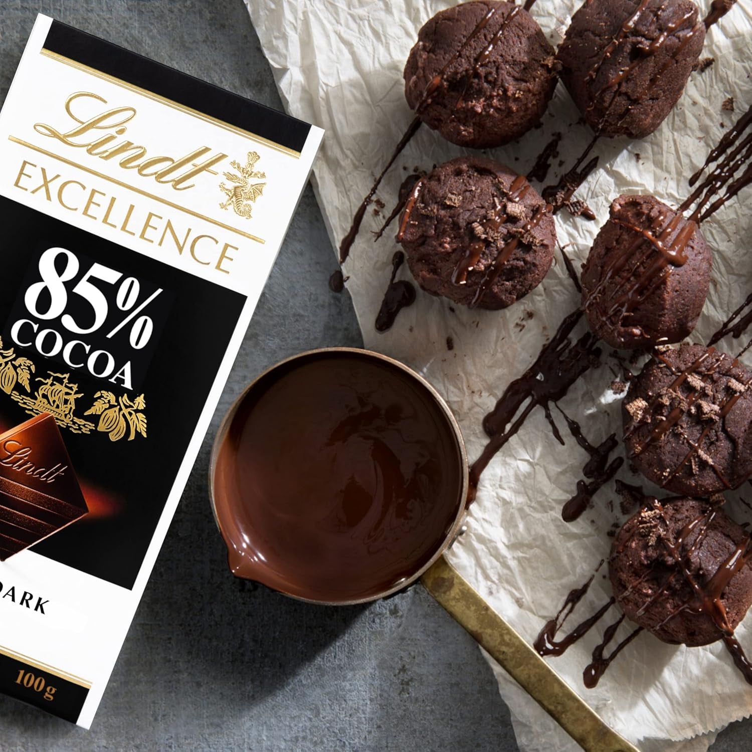 Lindt Čokoláda | Tyčinka EXCELLENCE 85% kakaa | 100 g | Extra tmavá čokoláda | Veganská čokoládová tyčinka