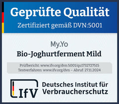 Bio Jogurtferment Mírný | 6x5 gr | Joghurtkulturen für bis zu 30 l selbst gemachten jemný jogurt