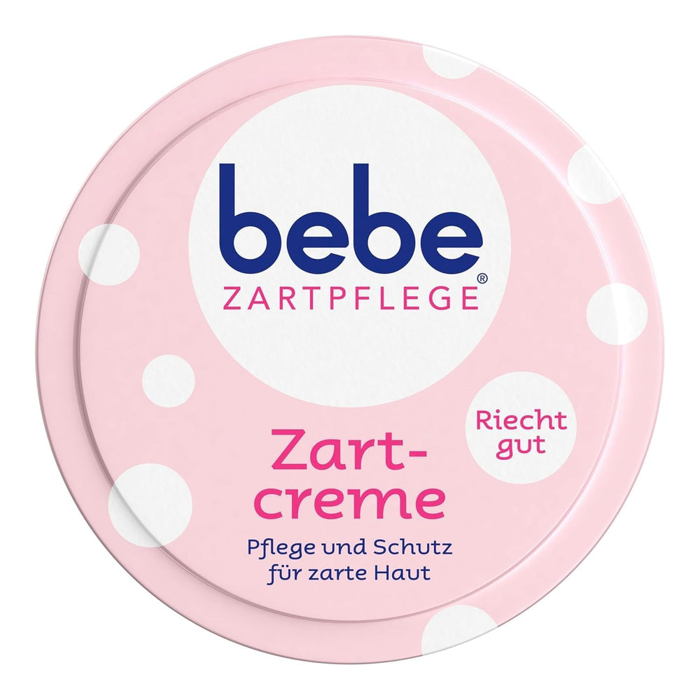 bebe Zartpflege Zartcreme (150 ml), cremă de îngrijire pentru pielea sensibilă a copiilor, cremă hidratantă plăcut parfumată și protectoare cu vitamina E Copii - Baie si Skincare Naty Shop Titlu implicit
