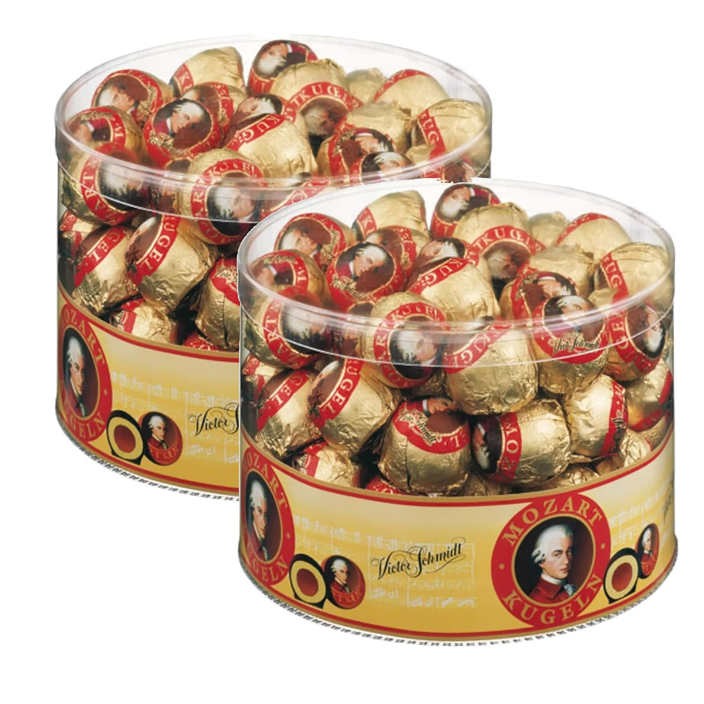 Mozartkugeln – Originals from Austria – Jemné čokolády s nugátem a marcipánem – 825g (1 balení)