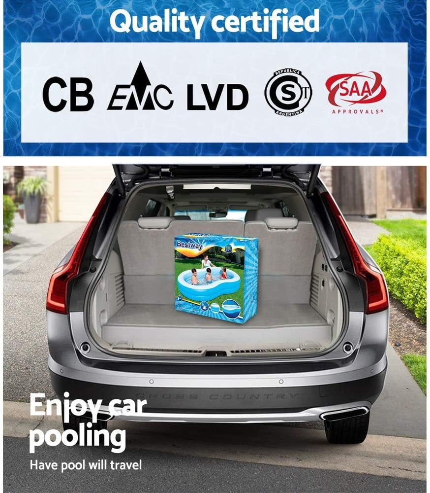 Nafukovací bazény Bestway 54117-17 Blue/White