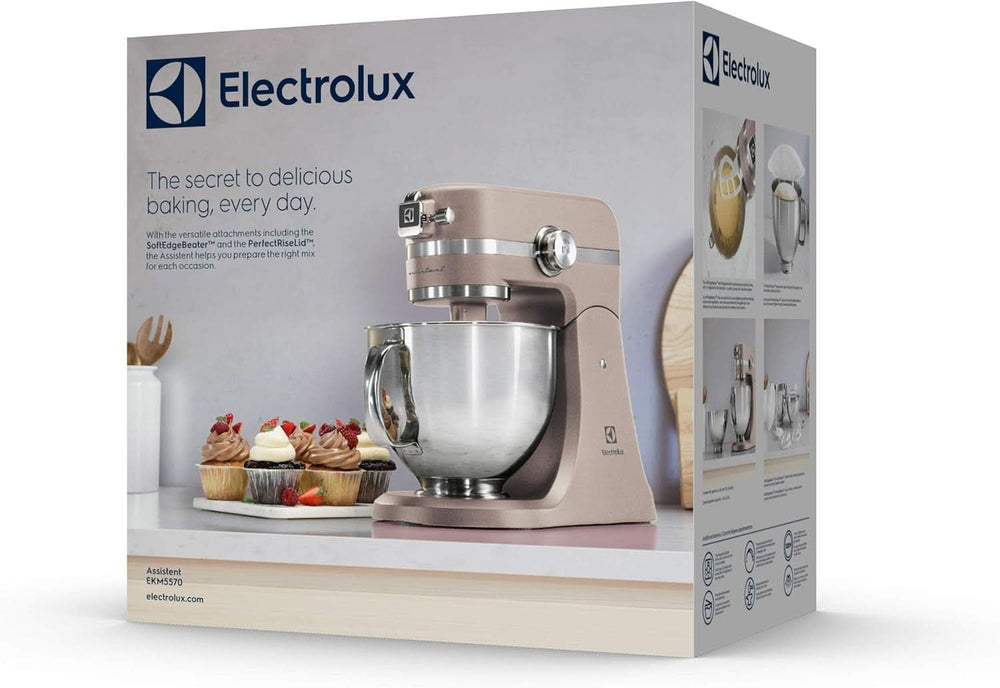 Kuchyňský robot Electrolux Assistant EKM5570, 1200W, kovové tělo, 10 rychlostí Naty Shop