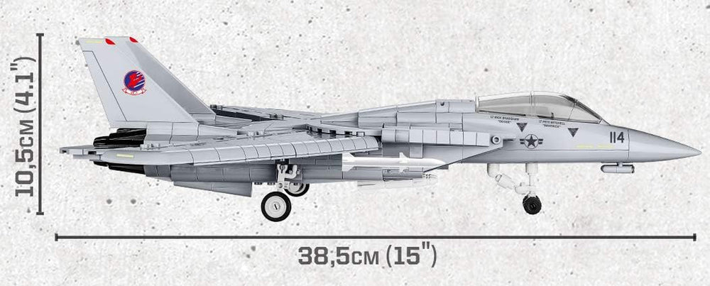 COBI 5811 Bausteine, Grau, Medio/Large