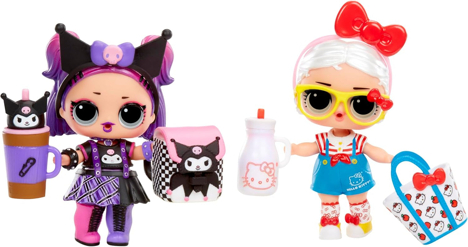 L.O.L. Překvapení! Loves Hello Kitty and Friends – 1 panenka se 7 překvapeními, náhodný výběr, 8 kusů ke sbírání, dárek pro děti 4+, panenky Pink Naty Shop