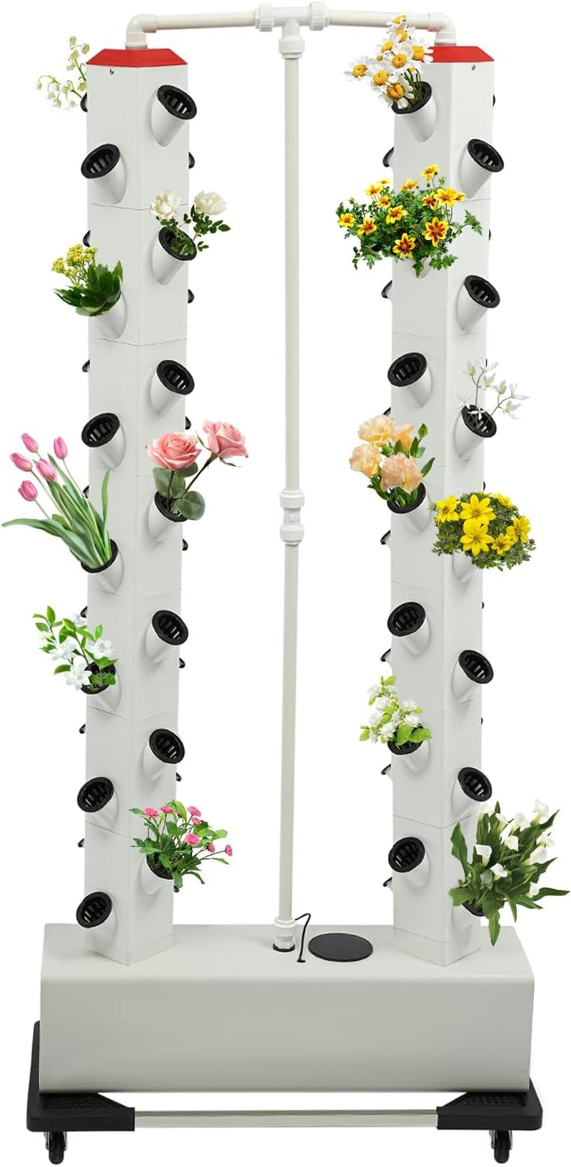 56 otvorů, 7 úrovní, hydroponický systém, bezzemní pěstební systém, Grow kit