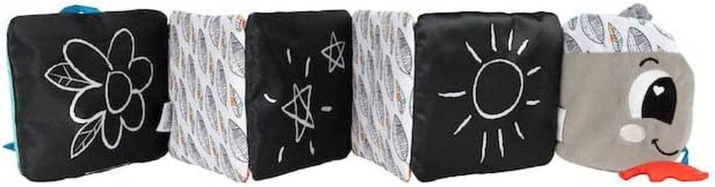 Lamaze Călătorie cu omizi colorate, jucărie pentru nou-născuți, jucărie senzorială pentru bebeluși cu culori și sunete, jucărie de dezvoltare pentru băieți și fete de la 6 luni, L27463 Jucarii Bebe Naty Shop