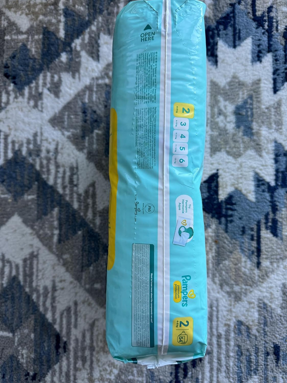 Pampers Premium Protection T2 – 54 kusů