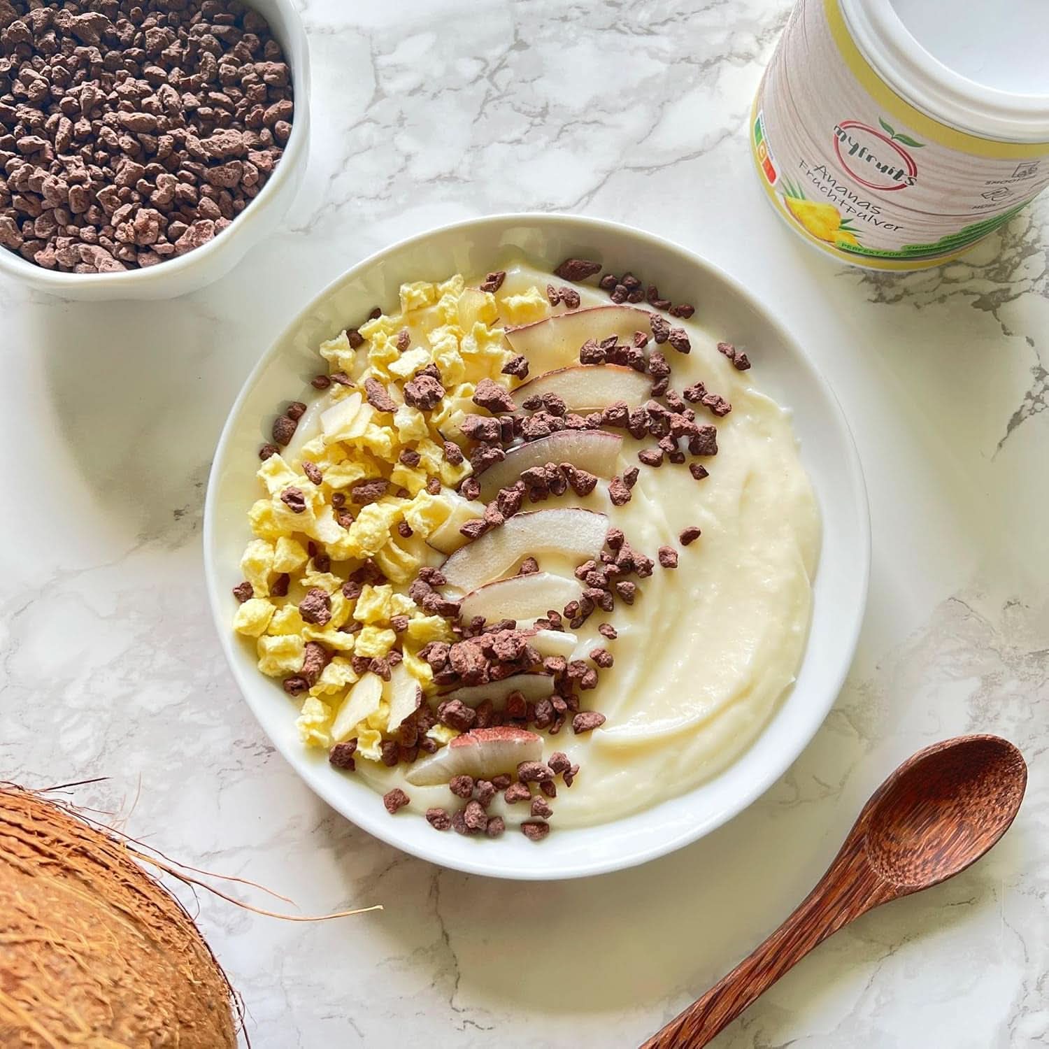 Myfruits ananasový ovocný prášek 500 gramů Aromas Naty Shop