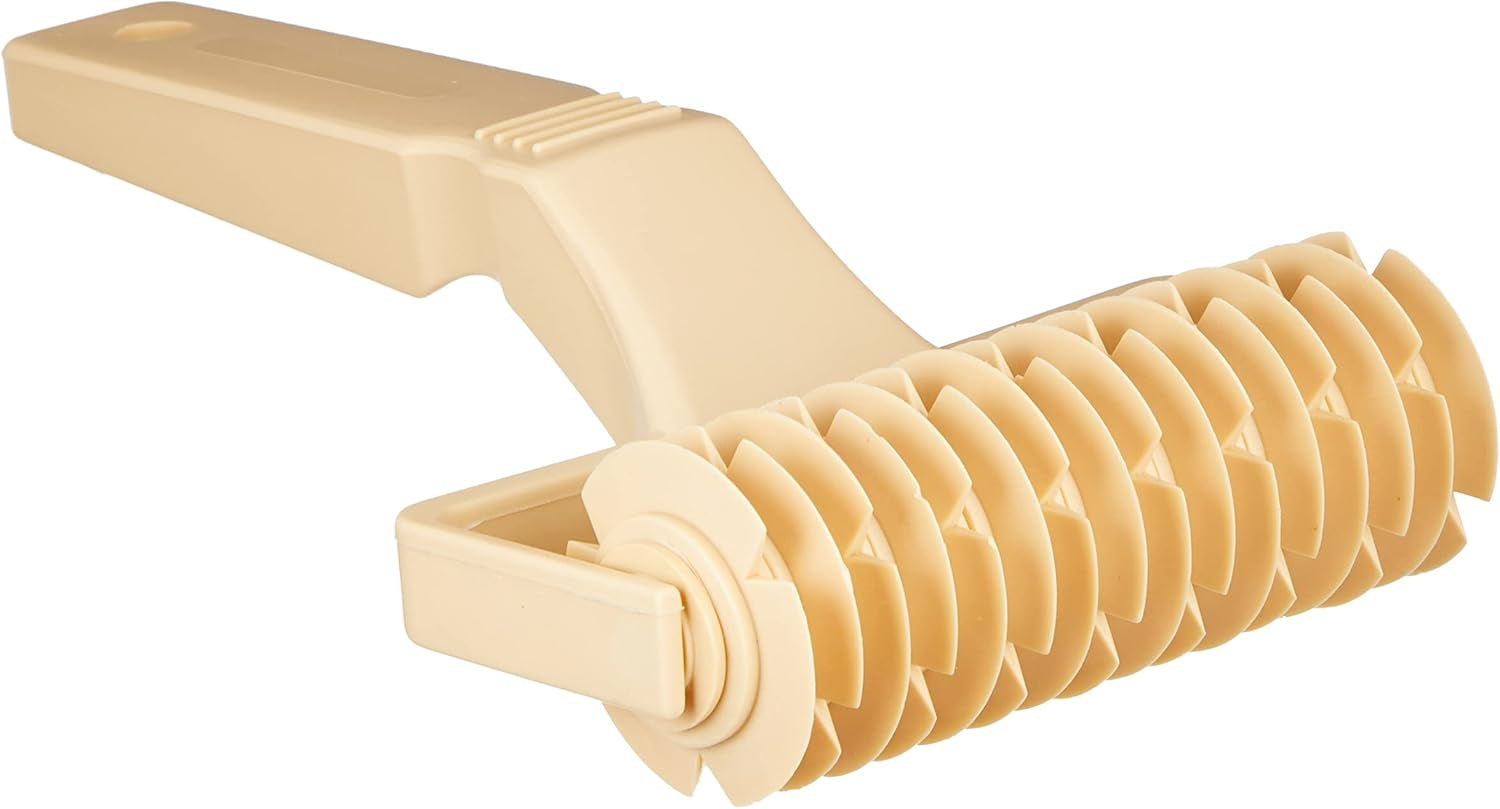 Silikomart | Tortendekoration z polykarbonátu, béžová barva, hmotnost 115 x 40 x 165 mm